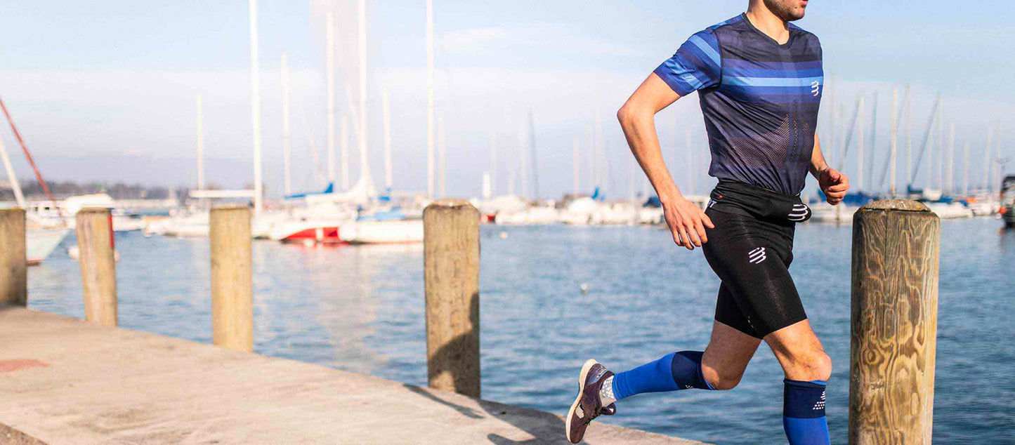 Compressport Free Belt - Svart/Grå