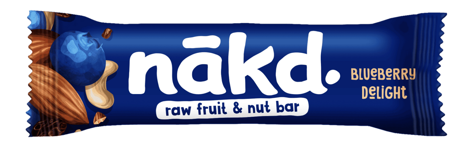 Nakd Blueberry Muffin Raw Bar 18 X 35g