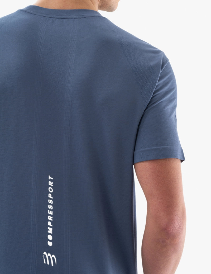 Compressport Performance SS T-shirt - Indigo