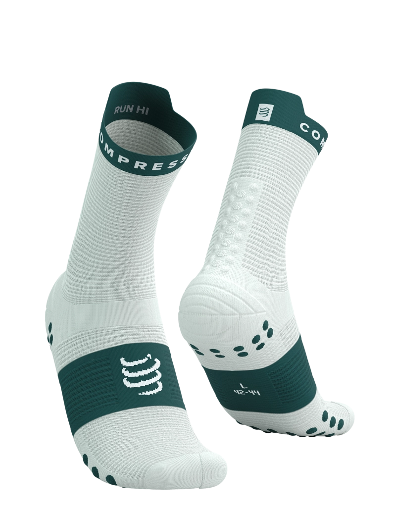 Compressport Pro Racing Socks V4.0 Run High - Sugar/Storm