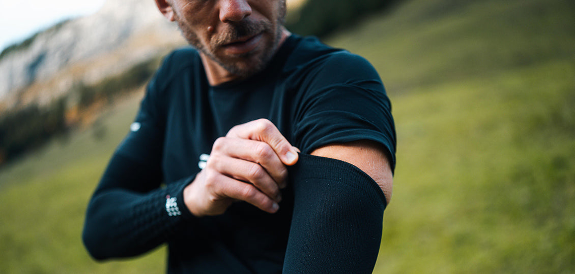 Compressport ArmForce Ultralight - Svart