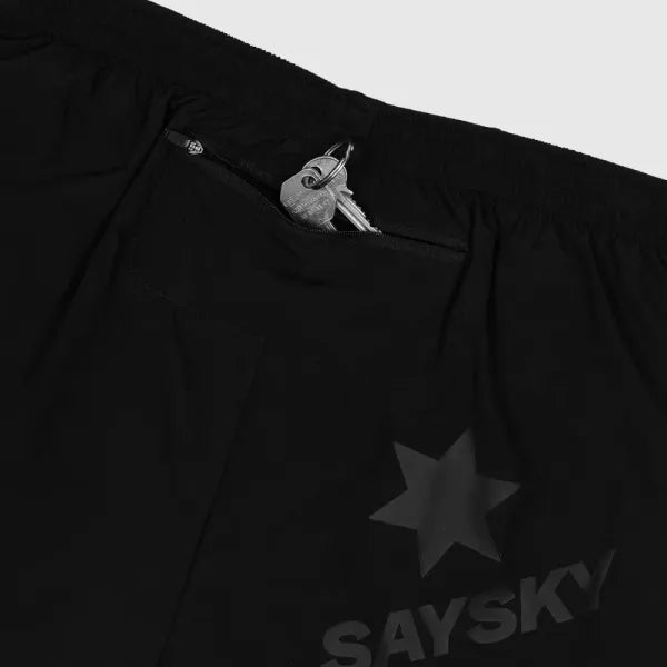 Saysky Pace Shorts 6" - Svart