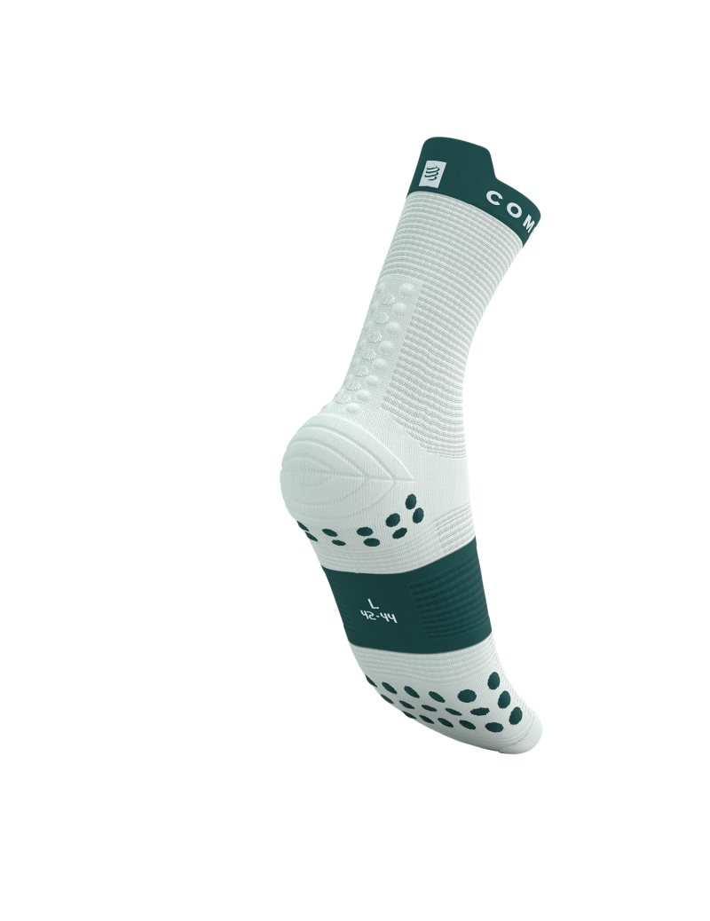 Compressport Pro Racing Socks V4.0 Run High - Sugar/Storm