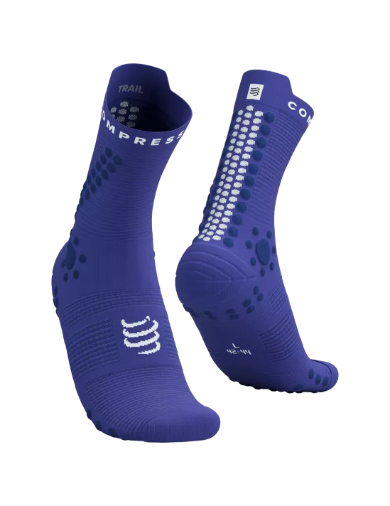 Compressport Pro Racing Socks v4.0 Trail - Dazz Blue/Blues